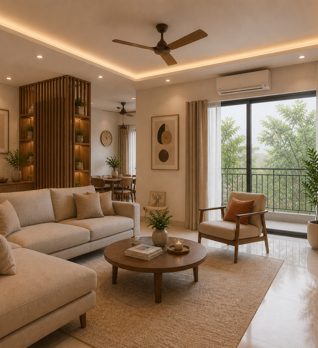 Living Room Design Services Pune