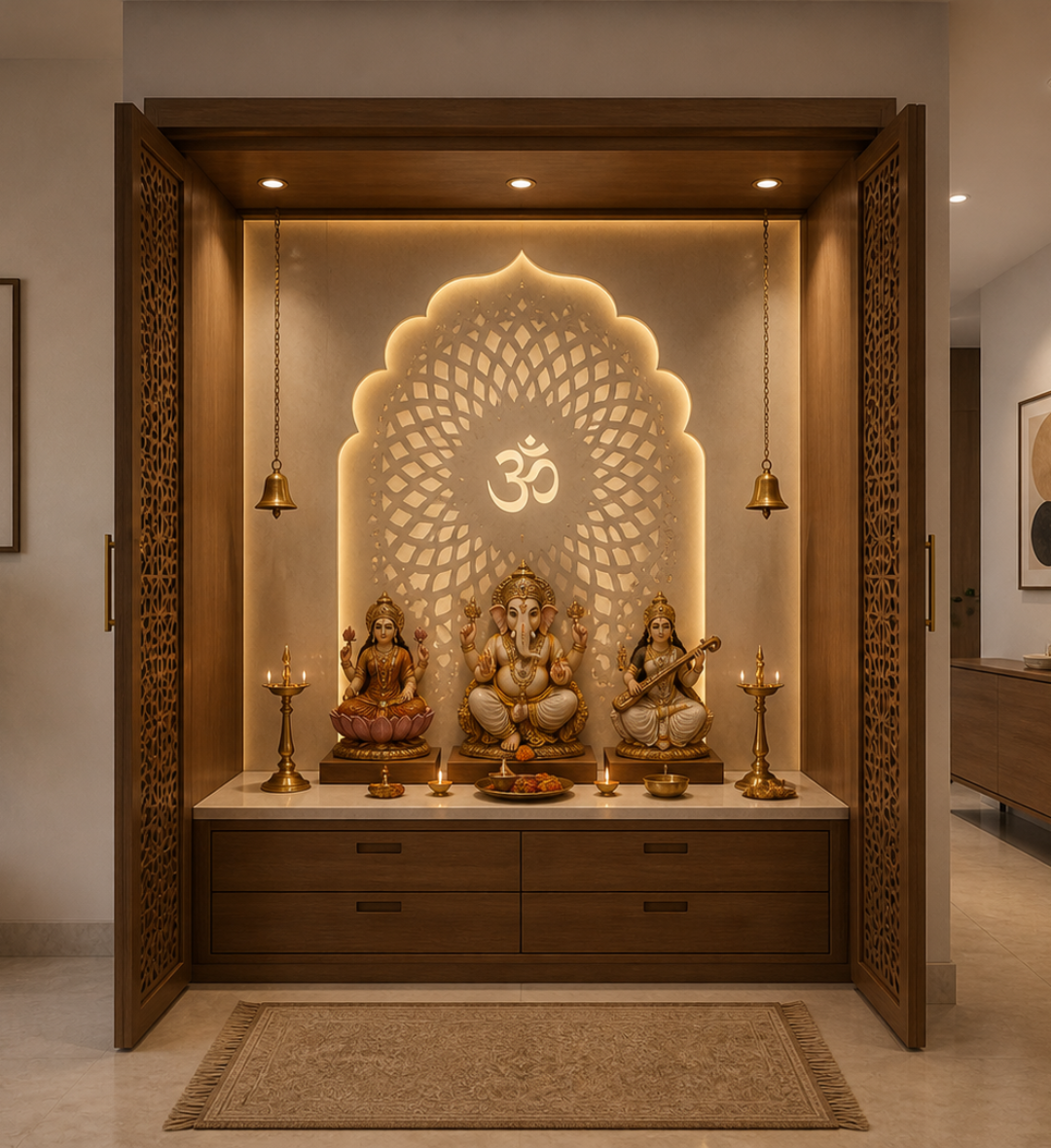 Pooja Mandir Design Services Pune